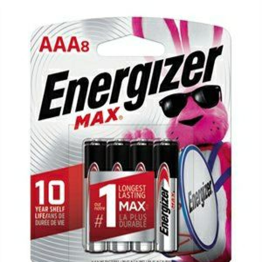 Electrical *  | Max Aaa (Triple A) Alkaline Batteries, 8 Pack Top Sell Energizer