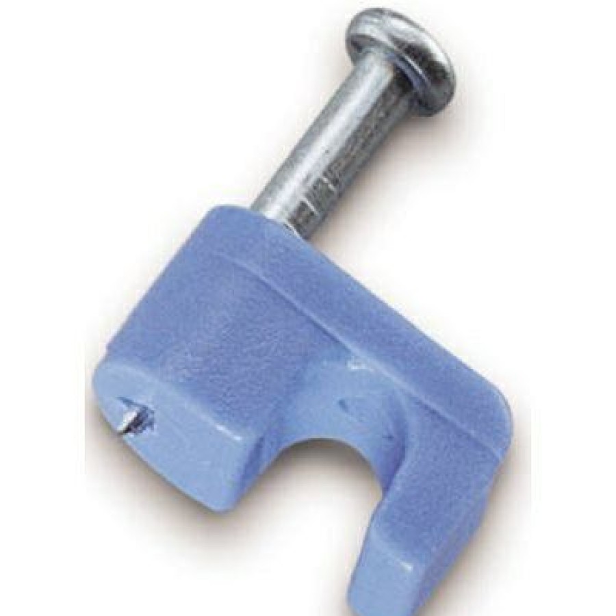 Electrical *  | Gardner Bender Glamor Model 25-Pk. Blue Cat 5 Single Nail Cable Staples