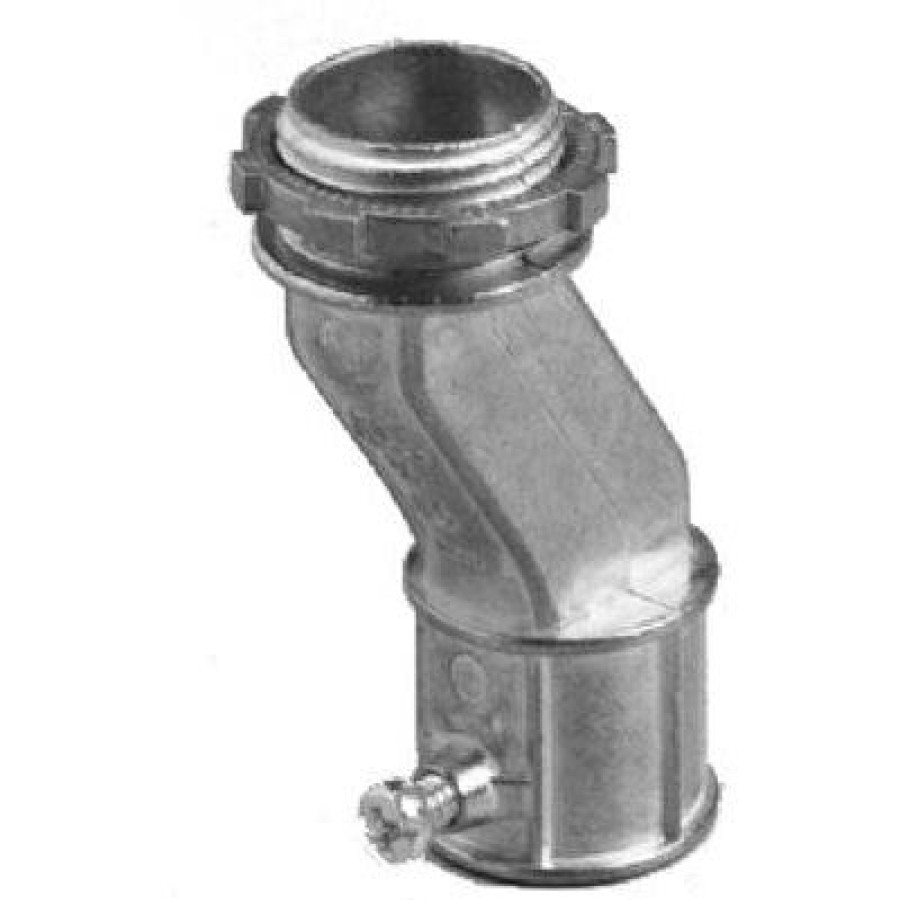 Electrical *  | Emt Offset Connector, Die Cast Zinc, 3/4-In. Special Design Halex