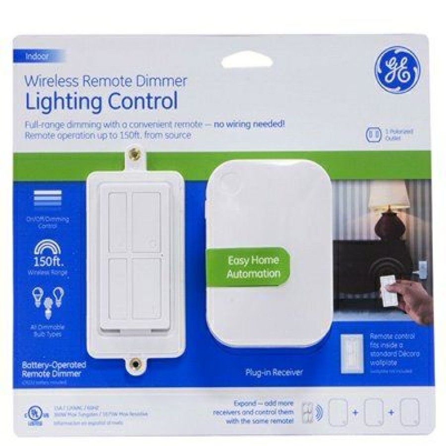 Electrical *  | Ge Shoping Model Wireless Remote Dimmer Lighting Control