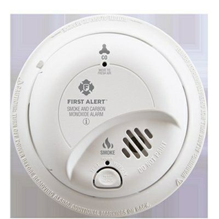 Electrical *  | Brk Bargain Sale First Alert Smoke & Co Detector, Hardwired W/10-Year Battery Backup