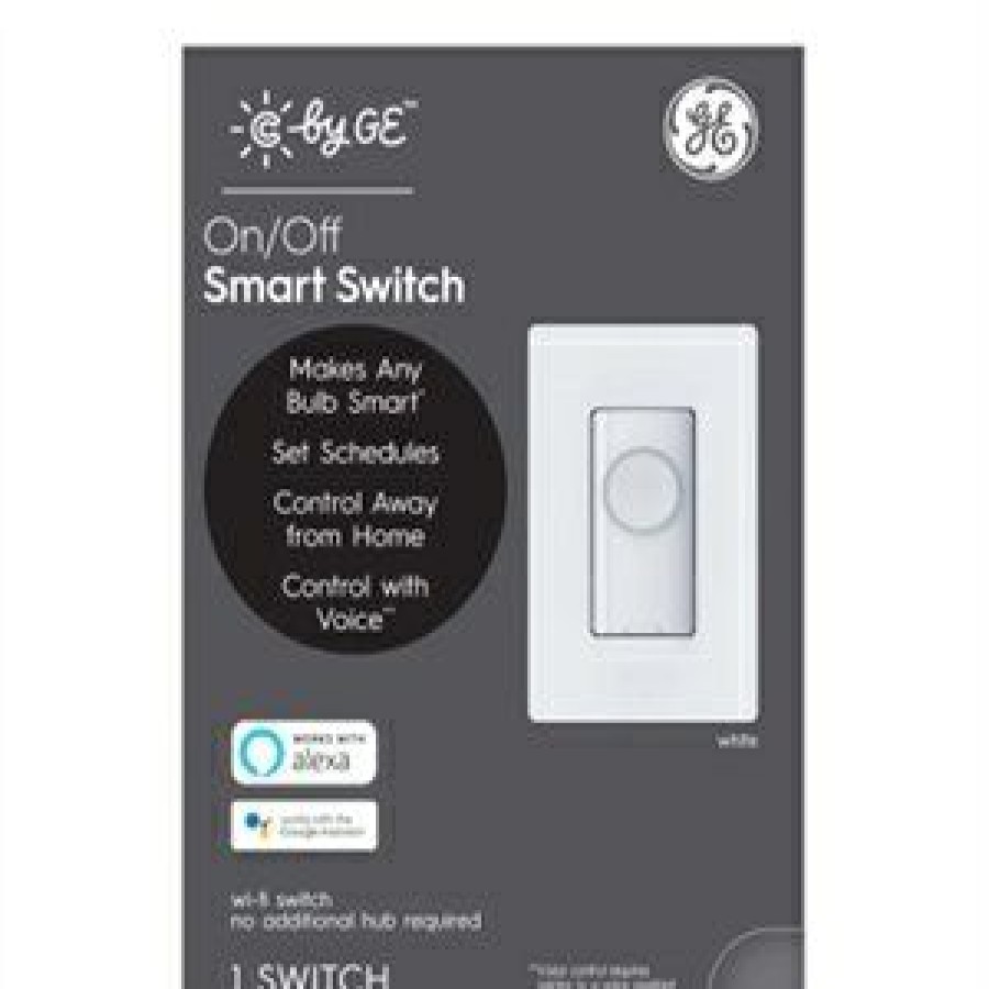 Electrical *  | Ge Shoping Model Cync C-Start Smart Button Switch, Wi-Fi Enabled