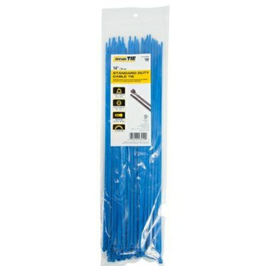 Electrical *  | Standard Duty Cable Tie, Blue, 14-In., 100-Pk. Online Discount Gardner Bender