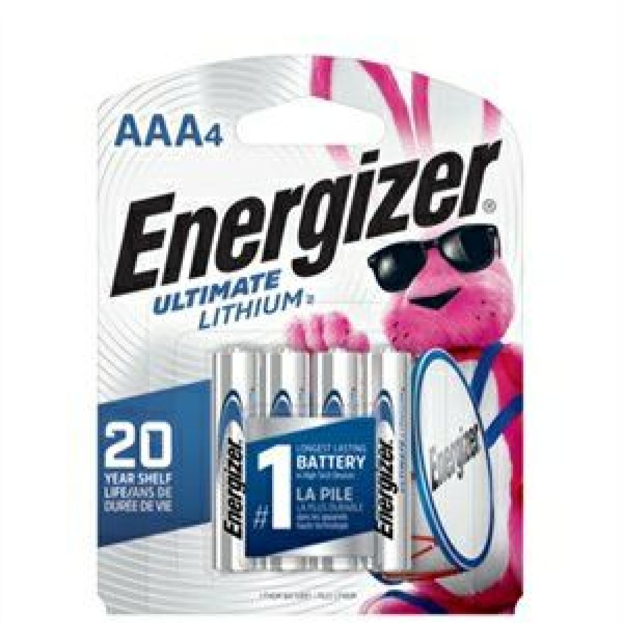 Electrical *  | Ultimate Lithium Aaa (Triple A) Batteries, 4 Pack Delicate Design Energizer