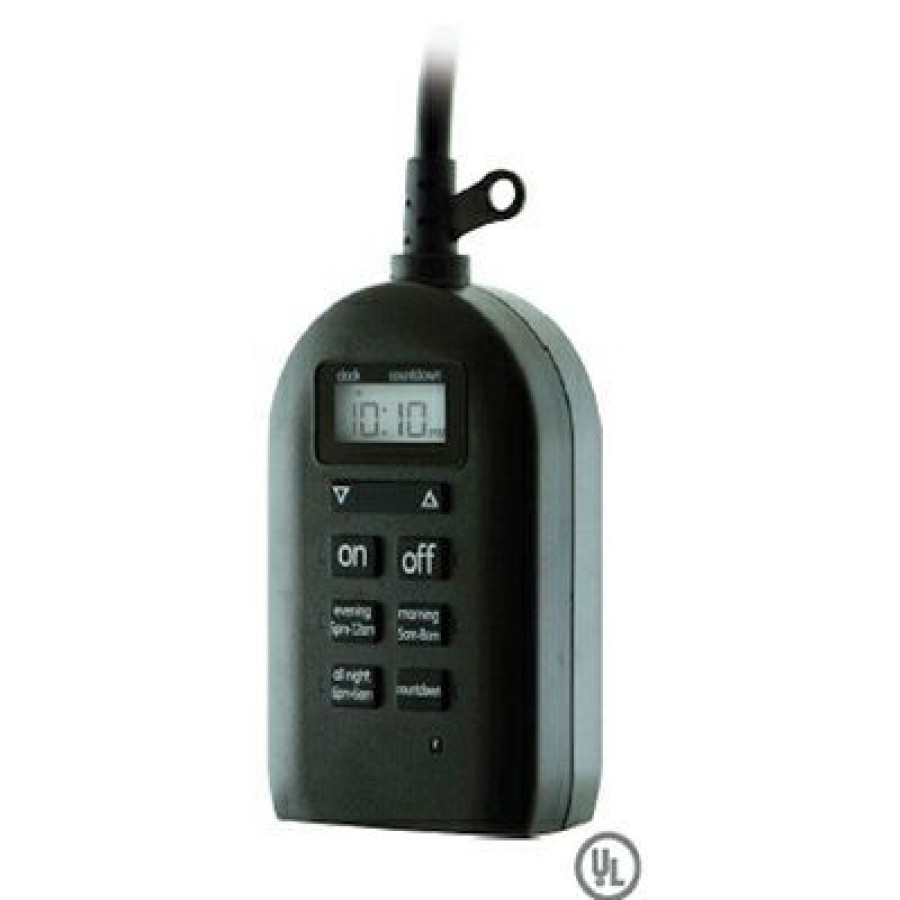 Electrical *  | Touchsmart Outdoor Digital Timer, Plug-In Lower Selling Prices Jasco