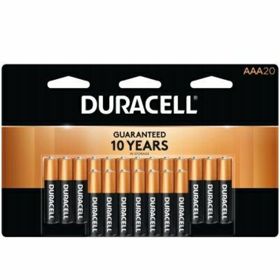 Electrical *  | Duracell Offering Discounts Duralock Batteries, Aaa, 20-Pk.