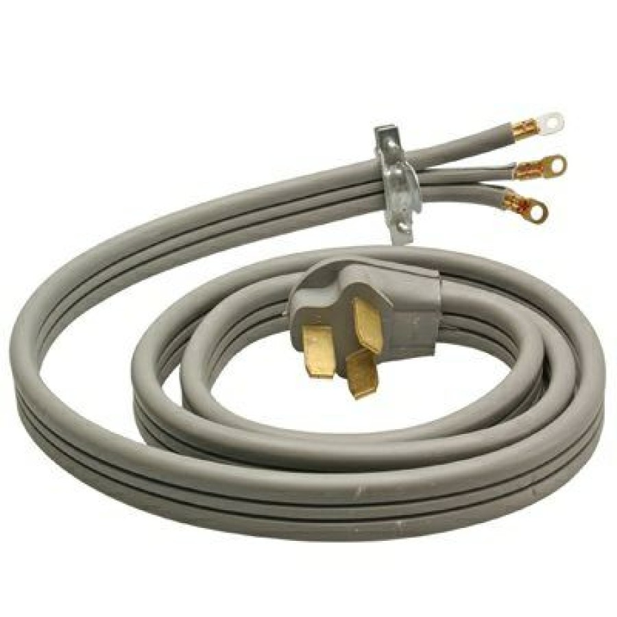 Electrical *  | Master Electrician 100% Guarantee 6-Ft. 6/2 & 8/1 Srdt Gray Flat Range Cord