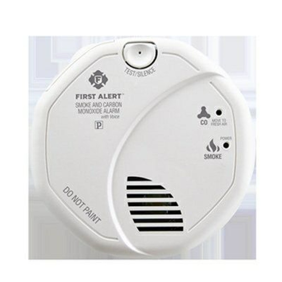 Electrical *  | Brk Online Sales First Alert Smoke & Co Alarms, Voice Alarm, Hardwired W/Battery Backup, Interconnected 6-Pk.