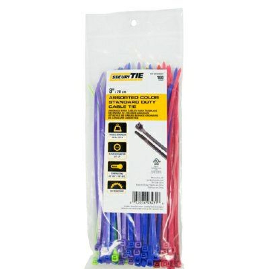 Electrical *  | Standard Duty Cable Tie, 8-In., 100-Pk. Latest Fashion Gardner Bender