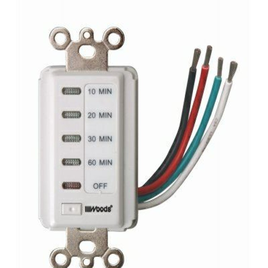 Electrical *  | Woods Shoping Model In-Wall 60-Minute Digital Timer