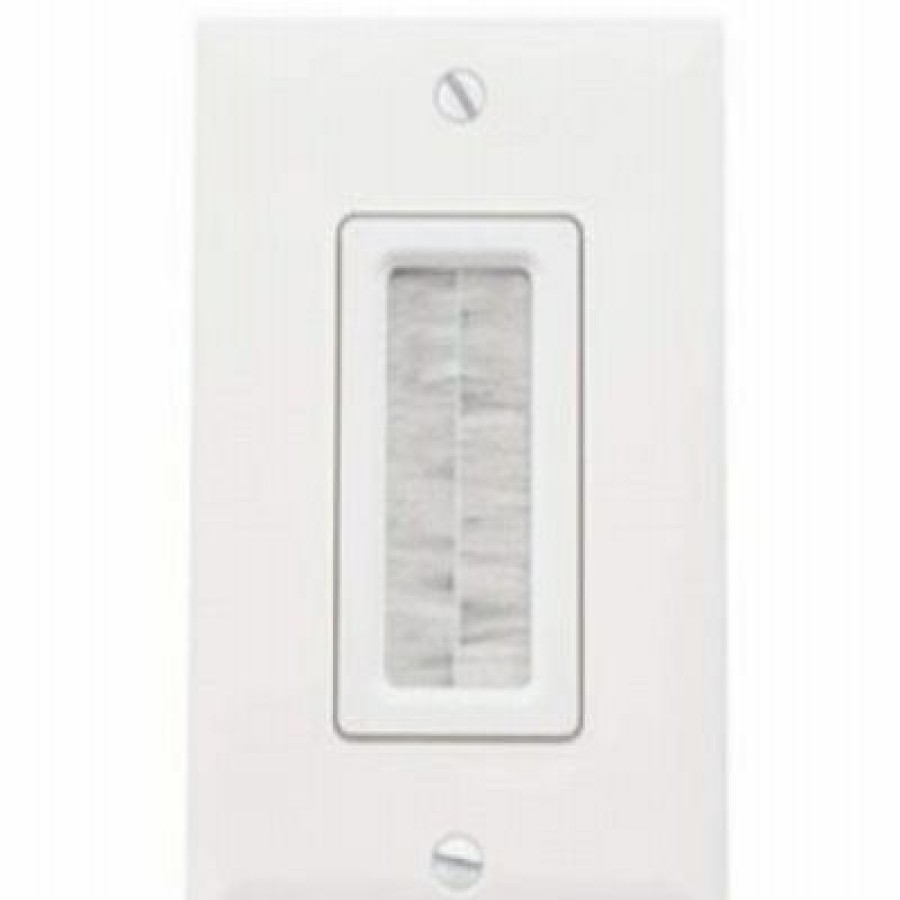 Electrical *  | On-Q The Varied Pattern Cable Access Kit With Lv Brackets, White