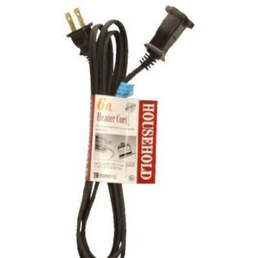 Electrical *  | Southwire On Sale Heater & Appliance Cord, 16/2 Hpn Black, 6-Ft.