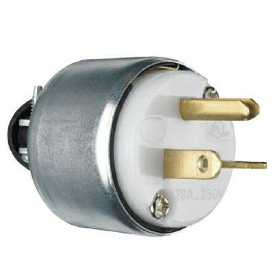 Electrical *  | Legrand Pass & Seymour Shoping Model 20A White Armored Plug