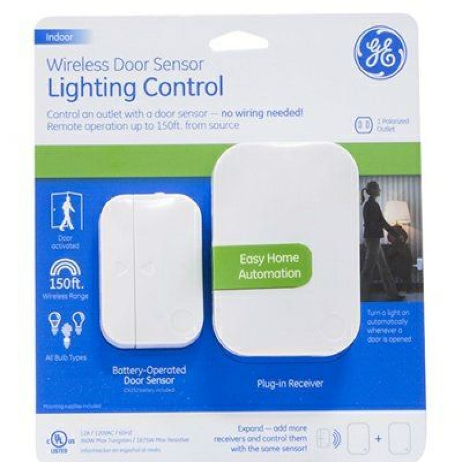 Electrical *  | Ge At The Best Price Wireless Door Sensor Lighting Control