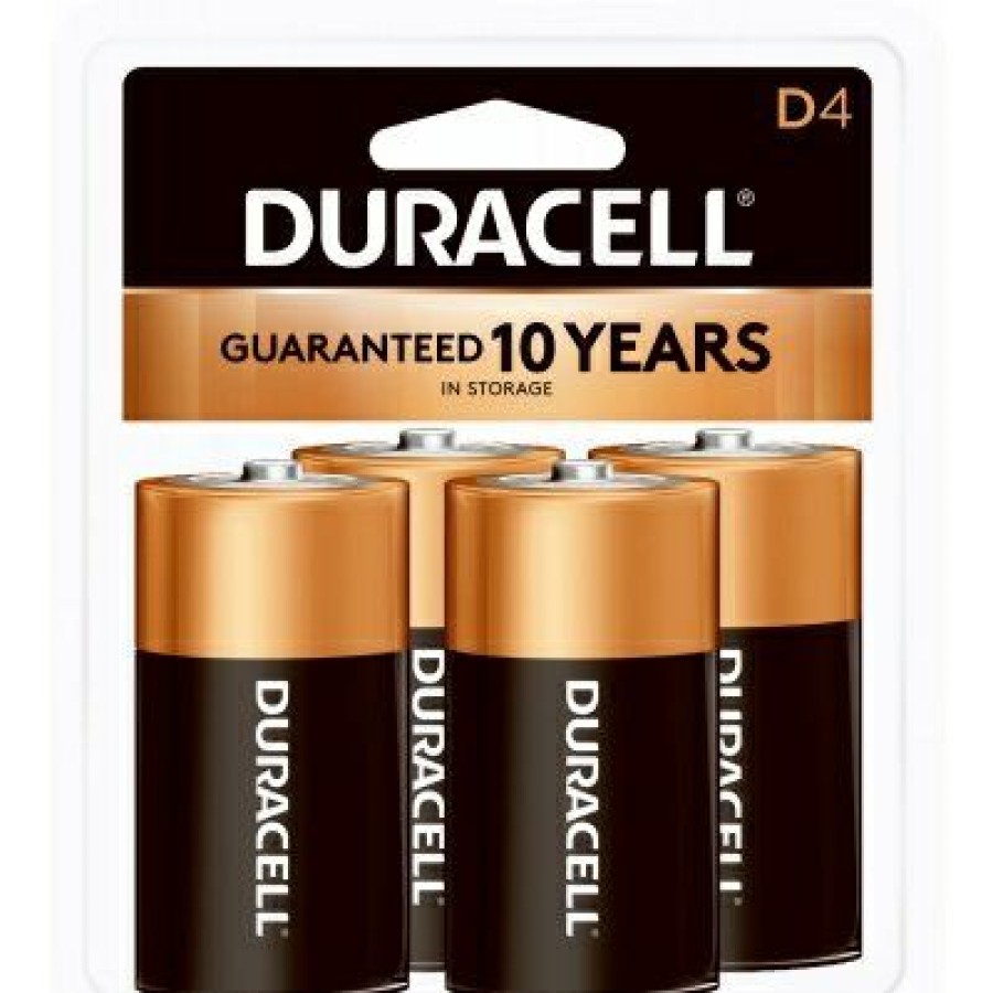 Electrical *  | Duracell For Sale Alkaline Batteries, D, 4-Pk.