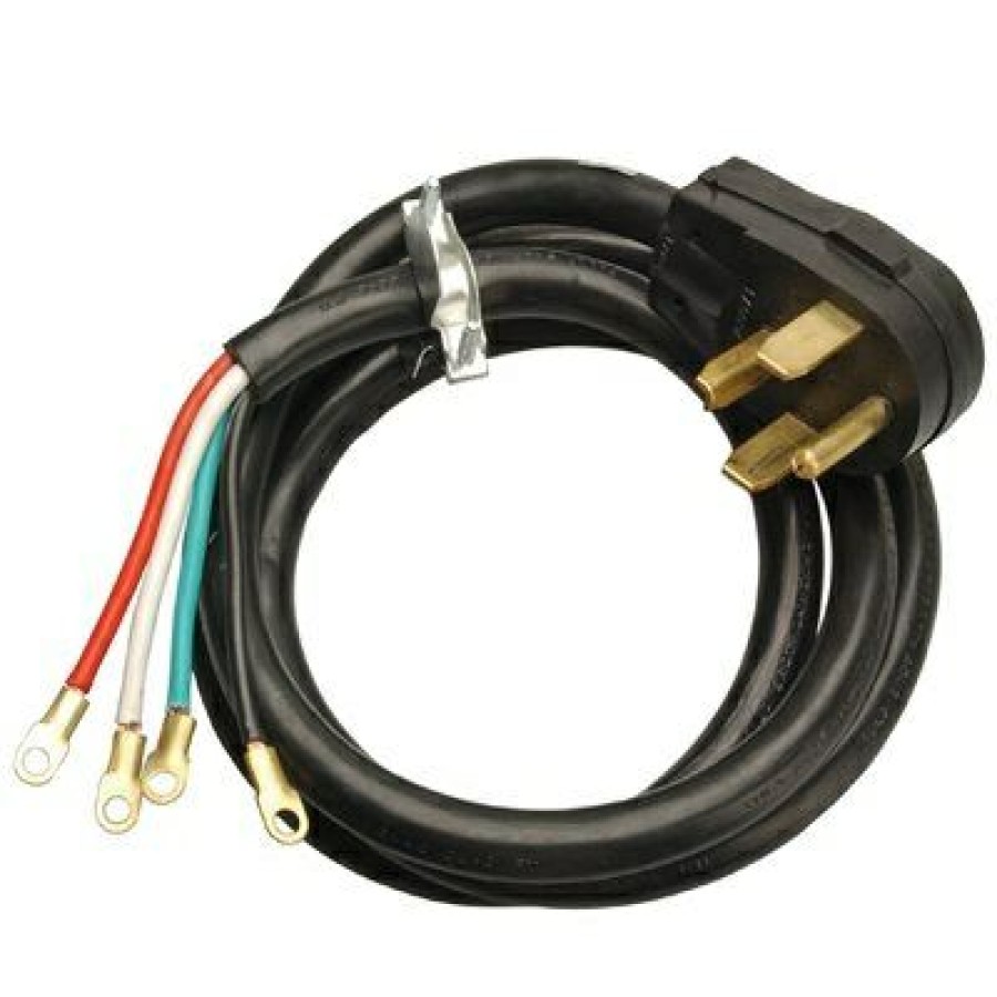 Electrical *  | Master Electrician Competitive Price 6-Ft. 10/4 Srdt Black Round Dryer Cord