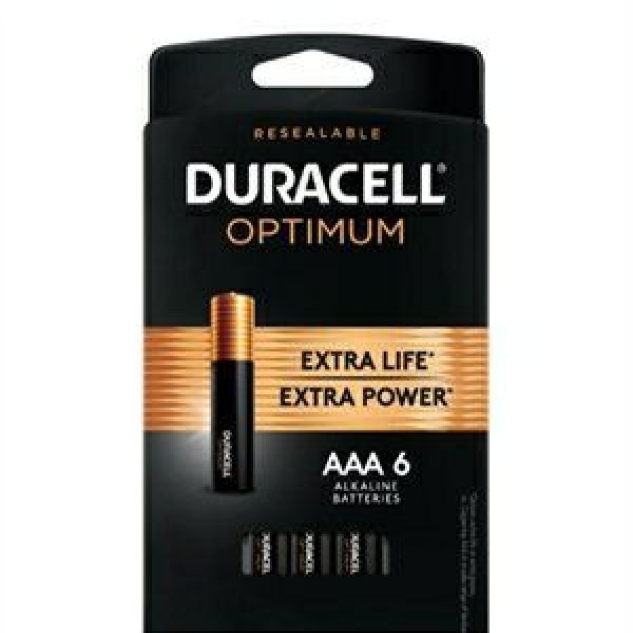 Electrical *  | Duracell On Sale Optimum Alkaline Batteries, Aaa, 6-Pk.