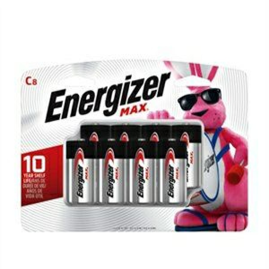 Electrical *  | Max C Cell Alkaline Batteries, 8 Pack Online Store Energizer