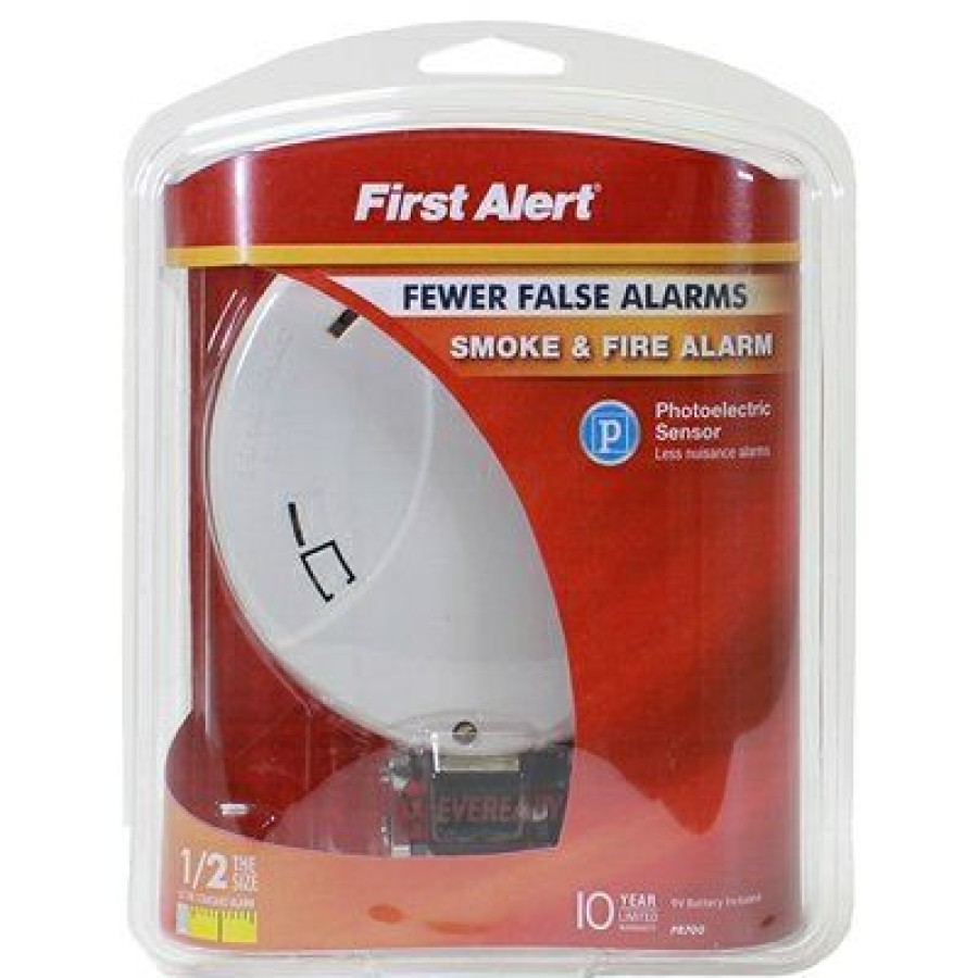 Electrical *  | First Alert Top Selling Photoelectric Smoke & Fire Alarm, Battery Operated