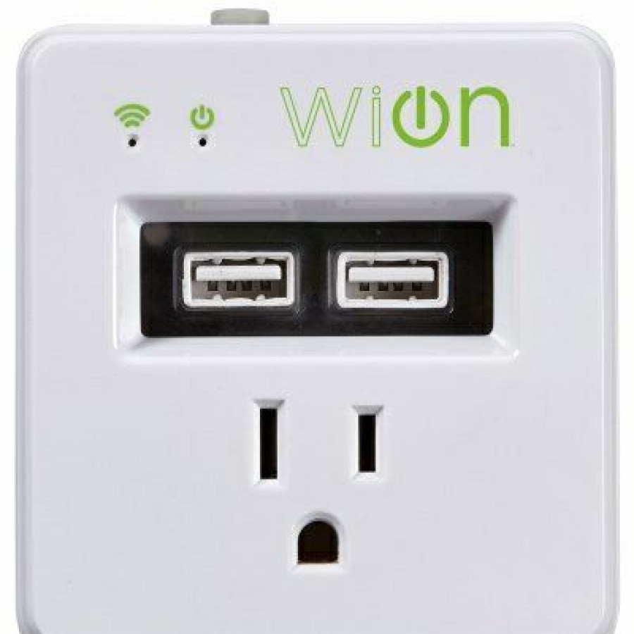 Electrical *  | Wi-Fi Receptacle And Usb Charger Superior Style Wion