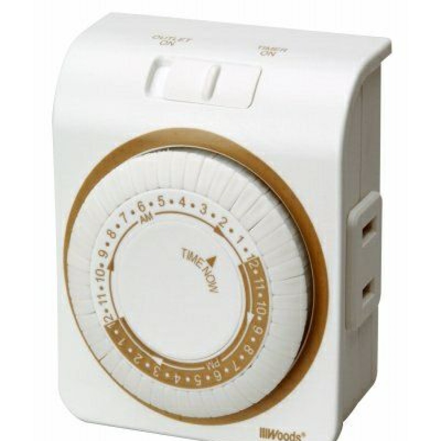 Electrical *  | 2-Outlet 24-Hour Mechanical Timer Sale