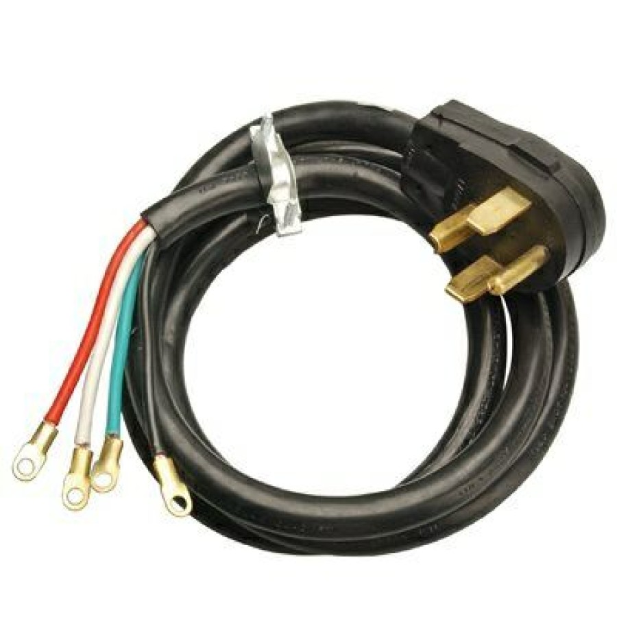 Electrical *  | Master Electrician Offering Discounts 4-Ft. 10/4 Srdt Black Round Dryer Cord