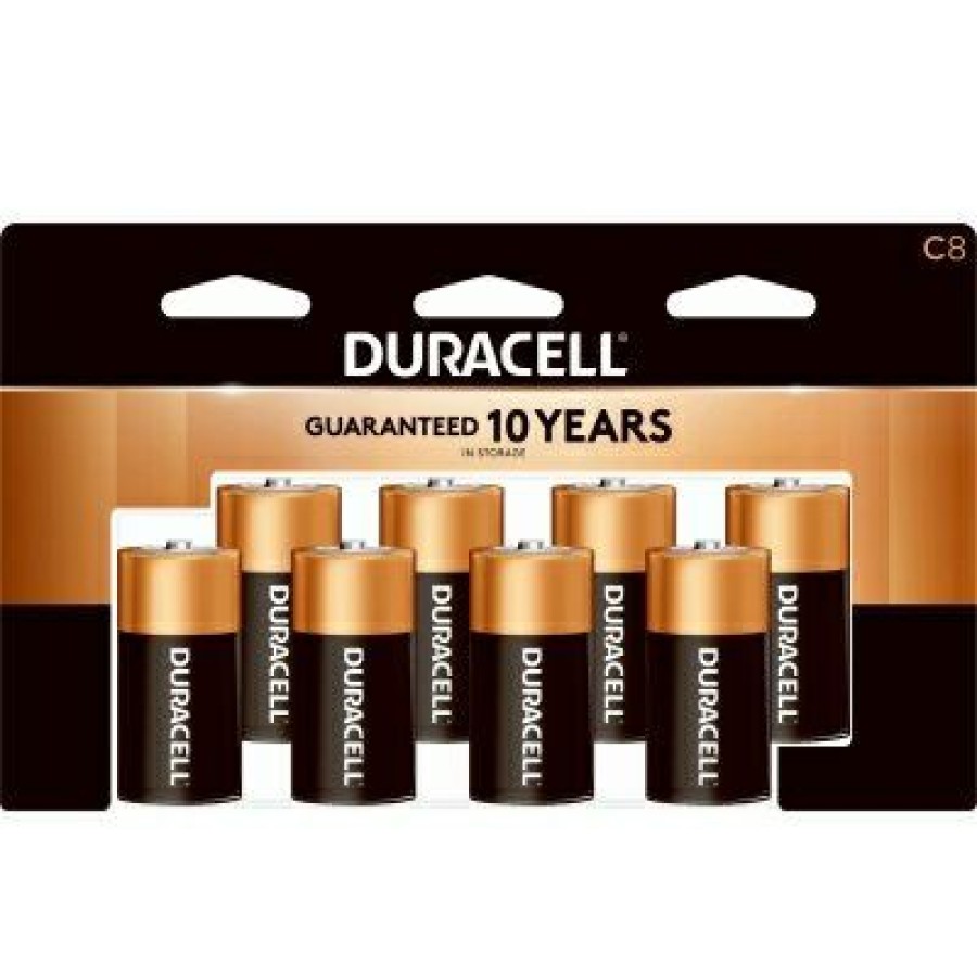 Electrical *  | Duracell New Arrivals Alkaline Batteries, C, 8-Pk.