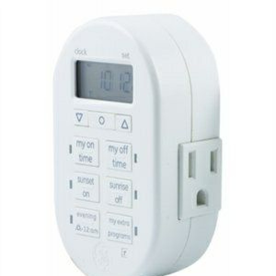 Electrical *  | My Touchsmart Unique Style Digital Timer, Indoor, 1-Outlet