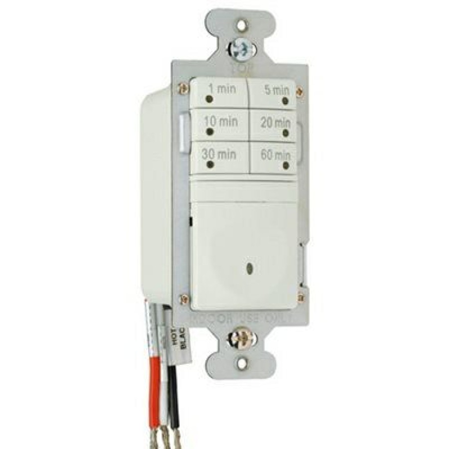 Electrical *  | 7-Button Timer Switch, Light Almond, 600-Watt Simple Drawing Legrand Pass & Seymour