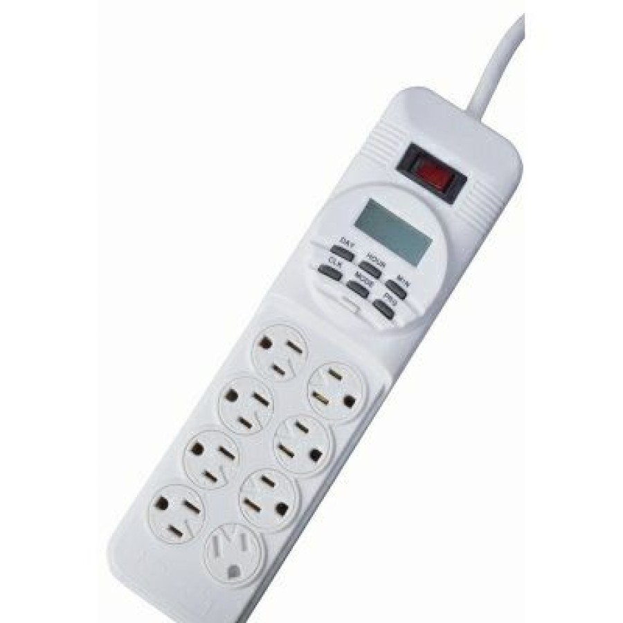 Electrical *  | At Low Price 8-Outlet Indoor Digital Power Strip Timer