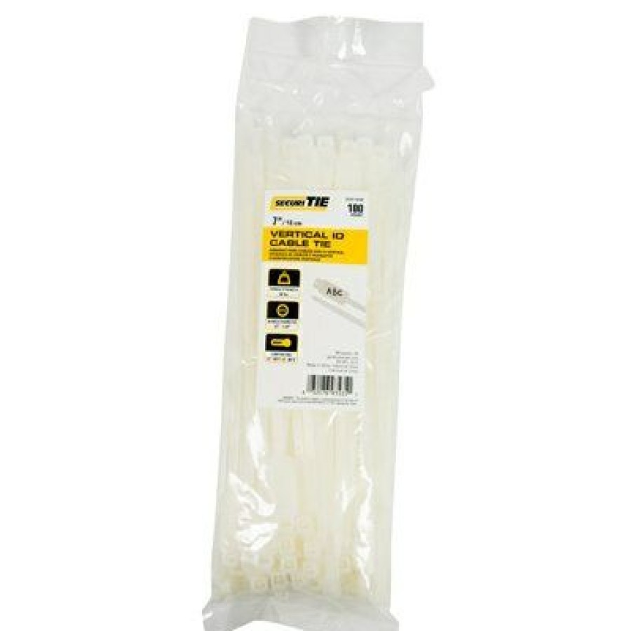 Electrical *  | Vertical Id Cable Tie, 7-In., 100-Pk. Fire Sale Gardner Bender