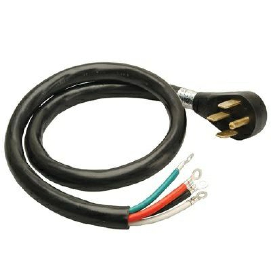 Electrical *  | Master Electrician With Discount 4-Ft. 6/2 & 8/2 Srdt Black Round Range Cord