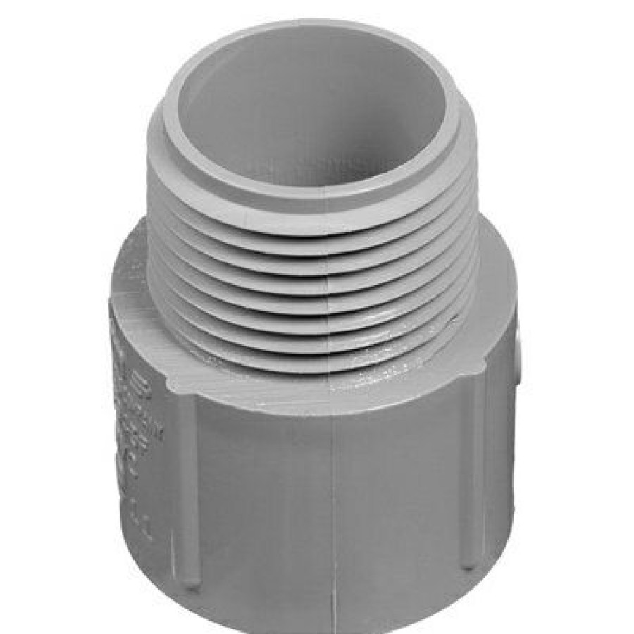 Electrical *  | Electrical Pvc Terminal Adapter, 3-In. Sale Merchandise Carlon