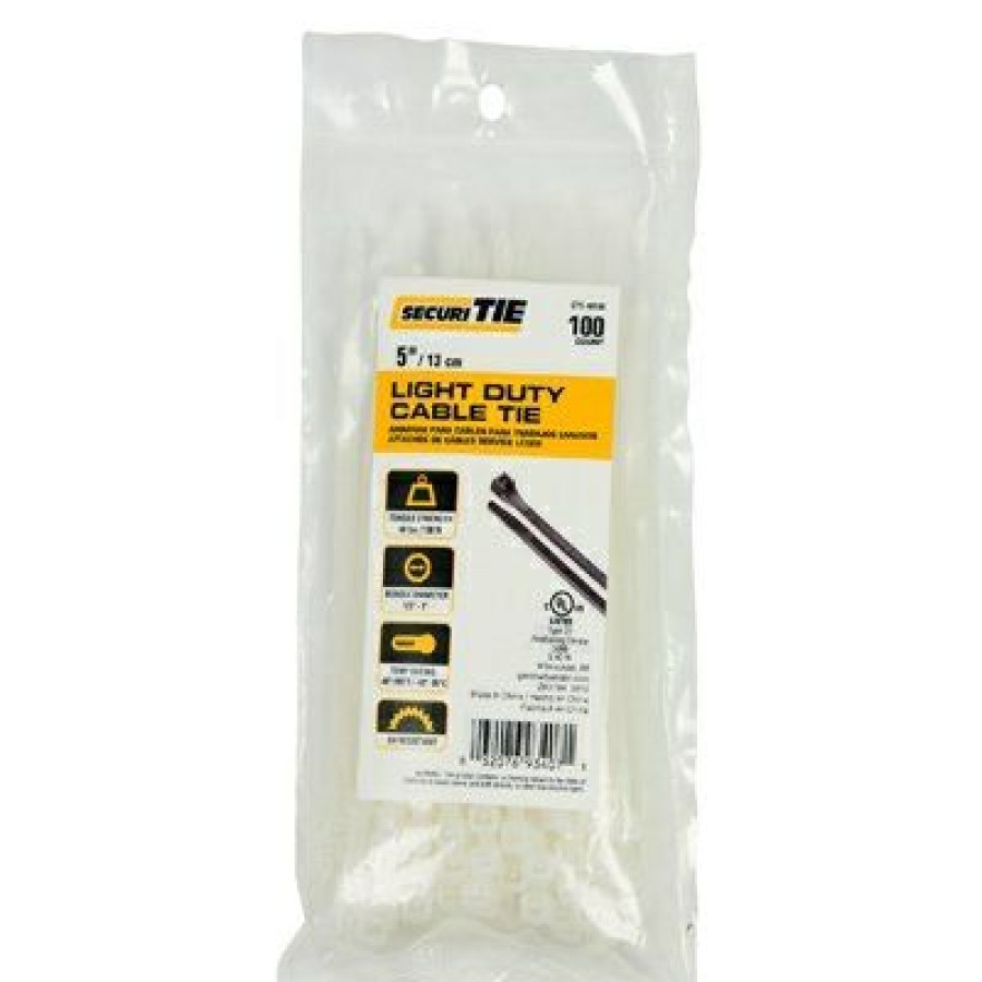 Electrical *  | Light Duty Cable Tie, 5-In., 100-Pk. Cheaper Gardner Bender