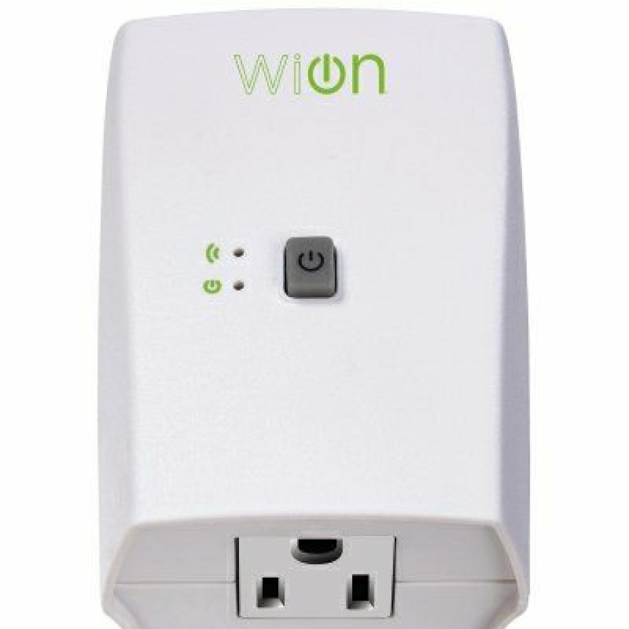 Electrical *  | Wi-Fi Outlet With Wireless Switch, Programmable Timer Simple Drawing Wion