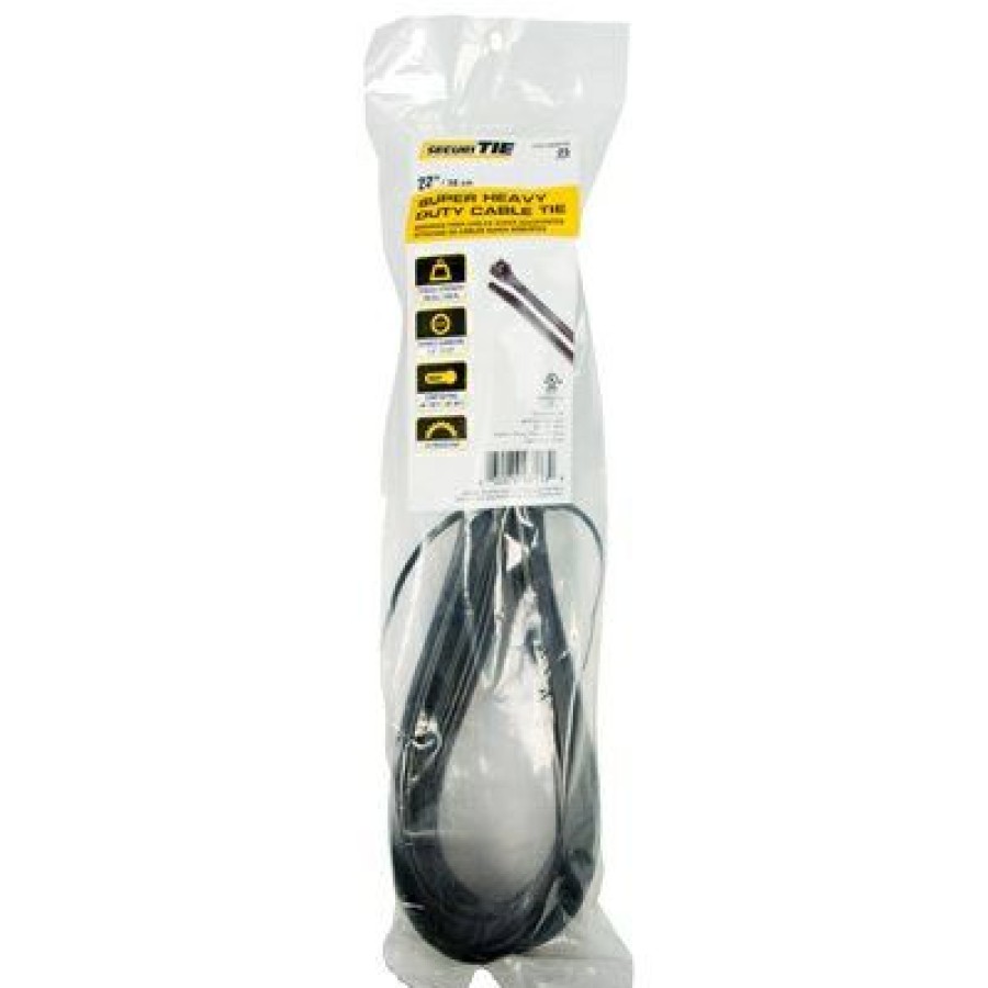 Electrical *  | Super Heavy Duty Cable Tie, Uv Black, 22-In., 25-Pk. New Models Gardner Bender