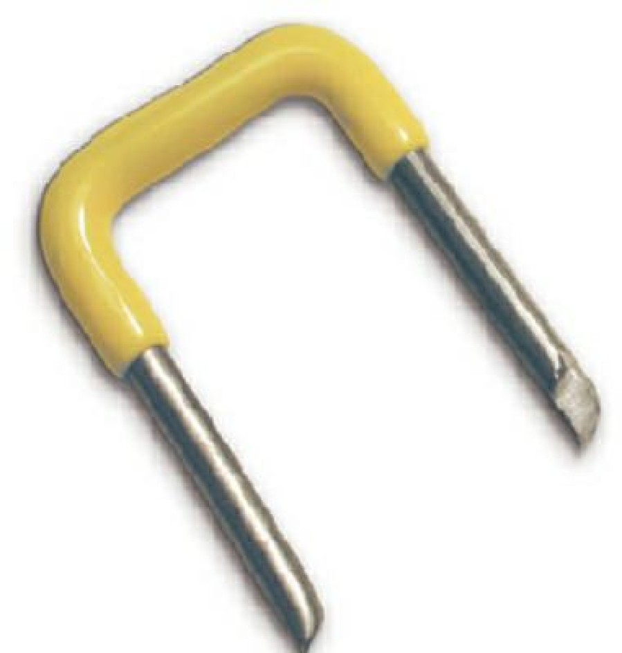 Electrical *  | Gardner Bender High Quality Pvc-Insulated Metal Staples, Yellow, 1/2 X 1-In., 40-Pk.