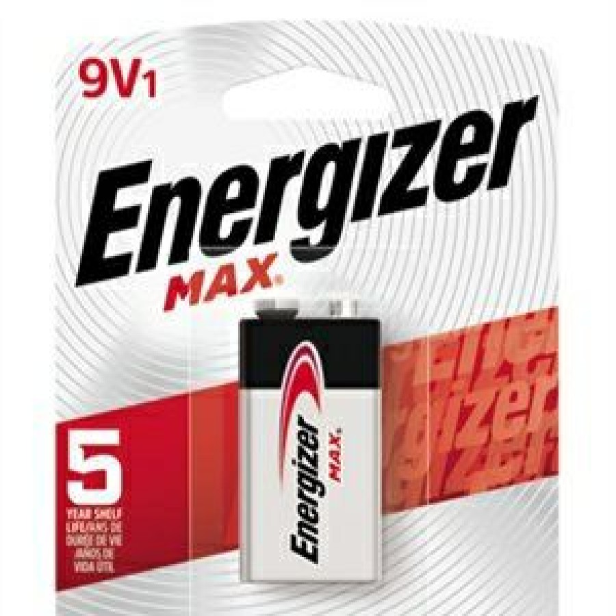 Electrical *  | Max 9-Volt (9V) Alkaline Battery, 1 Pack Exactly Discount Energizer